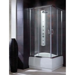 Radaway Premium Plus C 1700 kabina prysznicowa 80x80 cm kwadratowa chrom/szkło przezroczyste 30461-01-01N