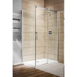 Radaway Espera KDJ ścianka 80 cm lewa chrom/szkło przezroczyste 380148-01L