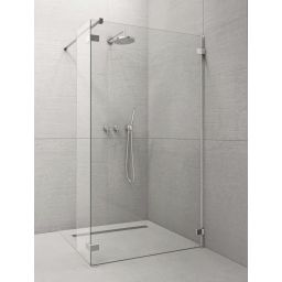 Radaway Euphoria Walk-In ścianka frontowa W3 100 cm chrom/szkło przezroczyste 383132-01-01