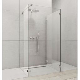 Radaway Euphoria Walk-In ścianka prysznicowa 100 cm frontowa W4 chrom/szkło przezroczyste 383142-01-01