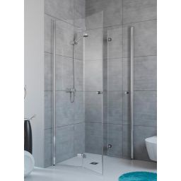 Radaway Fuenta New kabina prysznicowa część lewa 100 cm chrom połysk/szkło przezroczyste 384072-01-01L