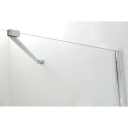 Hagser Gisa kabina prysznicowa 80x80 cm kwadratowa chrom/szkło przezroczyste HGR10000020