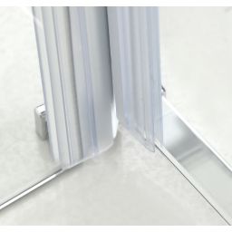 Hagser Gisa kabina prysznicowa 90x90 cm kwadratowa chrom/szkło przezroczyste HGR20000020