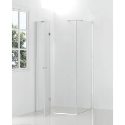 Hagser Gisa kabina prysznicowa 90x90 cm kwadratowa chrom/szkło przezroczyste HGR20000020