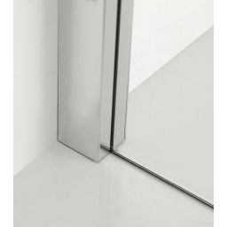 Hagser Gisa kabina prysznicowa 80x100 cm prostokątna chrom/szkło przezroczyste HGR30000020