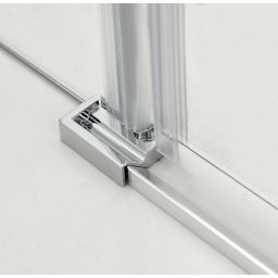 Hagser Gisa kabina prysznicowa 90x100 cm prostokątna chrom/szkło przezroczyste HGR40000020