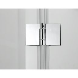 Hagser Gisa kabina prysznicowa 90x100 cm prostokątna chrom/szkło przezroczyste HGR40000020