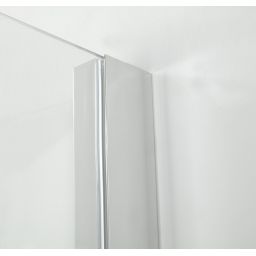 Hagser Frida kabina prysznicowa 80x100 cm prostokątna chrom/szkło przezroczyste HGR50000020