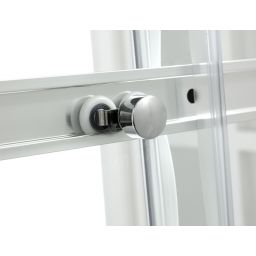 Hagser Frida kabina prysznicowa 90x100 cm prostokątna chrom/szkło przezroczyste HGR60000020