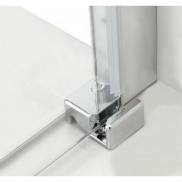 Hagser Frida kabina prysznicowa 80x120 cm prostokątna chrom/szkło przezroczyste HGR70000020