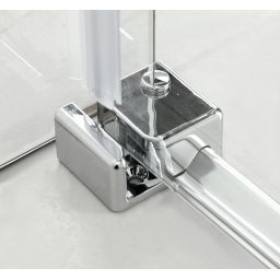 Hagser Frida kabina prysznicowa 80x120 cm prostokątna chrom/szkło przezroczyste HGR70000020