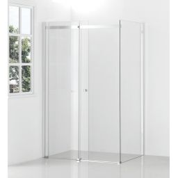 Hagser Frida kabina prysznicowa 90x120 cm prostokątna chrom/szkło przezroczyste HGR80000020