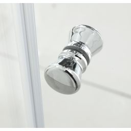 Hagser Frida kabina prysznicowa 90x120 cm prostokątna chrom/szkło przezroczyste HGR80000020