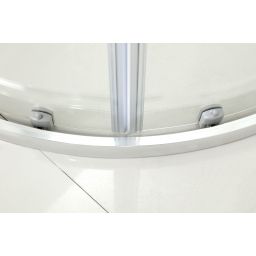 Hagser Andrea kabina prysznicowa 80x80 cm półokrągła chrom/szkło przezroczyste HGR90000020