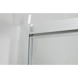 Hagser Andrea kabina prysznicowa 80x80 cm półokrągła chrom/szkło przezroczyste HGR90000020