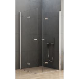 New Trendy New Soleo kabina prysznicowa 100x80 cm prostokątna chrom/szkło przezroczyste D-0150A/D-0152A