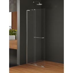 New Trendy Smart ścianka prysznicowa walk-in 90 cm chrom połysk/szkło przezroczyste EXK-6622-WL