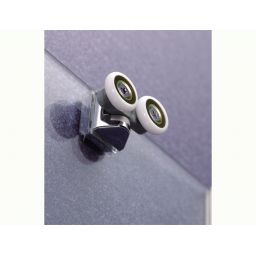 Oltens Vorma kabina prysznicowa 80x80 cm półokrągła chrom połysk/szkło przezroczyste 20101100