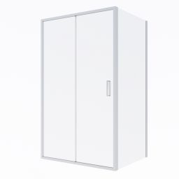 Oltens Fulla kabina prysznicowa 120x90 cm prostokątna drzwi ze ścianką chrom/szkło przezroczyste 20205100