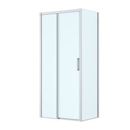 Oltens Breda kabina prysznicowa 100x80 cm prostokątna chrom/szkło przezroczyste 20221100