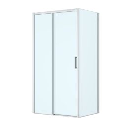 Oltens Breda kabina prysznicowa 110x80 cm prostokątna chrom/szkło przezroczyste 20222100