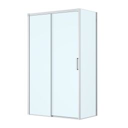 Oltens Breda kabina prysznicowa 120x80 cm prostokątna chrom/szkło przezroczyste 20223100