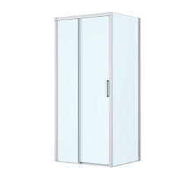 Oltens Breda kabina prysznicowa 100x90 cm prostokątna chrom/szkło przezroczyste 20224100