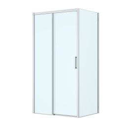 Oltens Breda kabina prysznicowa 110x90 cm prostokątna chrom/szkło przezroczyste 20225100