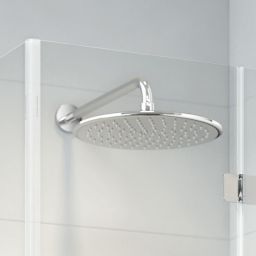 Oltens Sondera deszczownica 30x30 cm okrągła chrom 37002100