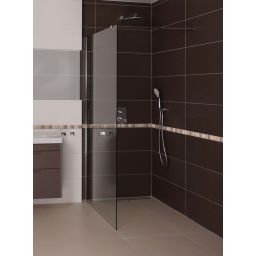 Omnires Marina Walk-in ścianka prysznicowa 100 cm typu chrom/szkło przezroczyste DNR10XCRTR