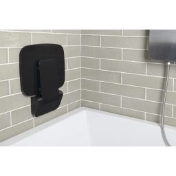 Polysan Saap Black siedzisko prysznicowe czarne CW1220B