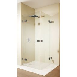 Riho Scandic NXT X207 kabina prysznicowa 90x90 cm kwadratowa chrom błyszczący/szkło przezroczyste G001100120