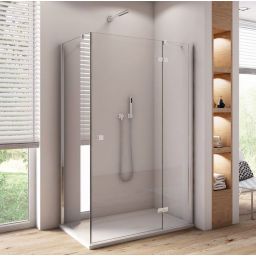 Ronal Annea drzwi prysznicowe 100 cm prawe srebrny połysk/szkło przezroczyste AN13D10005007