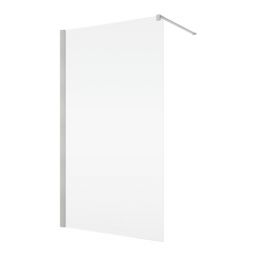 Ronal Annea ścianka prysznicowa 100 cm nikiel szczotkowany/szkło przezroczyste ANT110002507