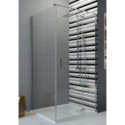 Sanplast Free Line II KNDJ2/FREEII-80 kabina prysznicowa 80x80 cm kwadratowa chrom/szkło przezroczyste 600-261-0600-42-401