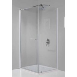 Sanplast Prestige III KNDJ/PRIII-70x80-S biewW0 kabina prysznicowa 70x80 cm prostokątna biały/szkło przezroczyste 600-073-0060-01-401