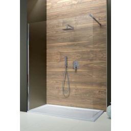 Outlet - Sanplast TX ścianka walk-in 80 cm parawan P/TX5b-80 srebrny błyszczący/szkło przezroczyste 600-271-2120-38-401
