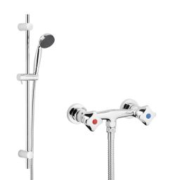 KFA Armatura Standard bateria prysznicowa ścienna z uchwytami A 306-311-00