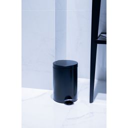 AWD Interior kosz na śmieci 5 l z pedałem czarny AWD02031788