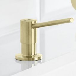 Blanco Torre dozownik do płynu 300 ml blatowy złoty satynowy 526700