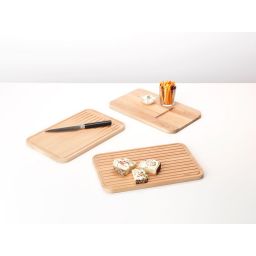 Brabantia Profile deska kuchenna 40x25 cm zestaw 3 szt drewniana 260780