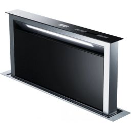 Franke Downdraft FDW 908 IB XS okap kuchenny 90 cm nablatowy czarne szkło 110.0365.588