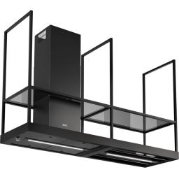Franke Mythos T-Shelf FMY BK Matt F180 okap kuchenny 180 cm wyspowy czarny mat 325.0678.073