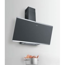 Franke Evo Plus FPJ 925 V BK/SS okap kuchenny 90 cm przyścienny stal szlachetna/szkło czarne 330.0528.067