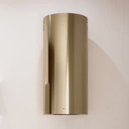 Globalo Design Lobelio okap kuchenny 39 cm ścienny złoty LOBELIO_39_1_CARMEL_GOLD