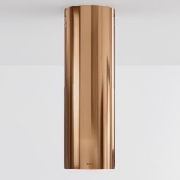 Globalo Design Lobelio Isola okap kuchenny 39 cm wyspowy złoty LOBELIO_ISOLA_39_1_CARMEL_GOLD