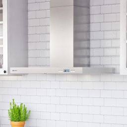 Globalo Design Nomina okap kuchenny 80 cm ścienny stal NOMINA_80_4_SENSOR