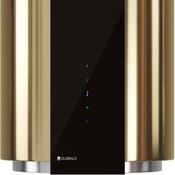 Globalo Exclusive Roxano okap kuchenny 50 cm ścienny złoty ROXANO_39_1_GOLD