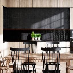 Globalo Design Saredo okap kuchenny 60 cm podszafkowy czarny SAREDO_60_1_BLACK_+_TW_3_1