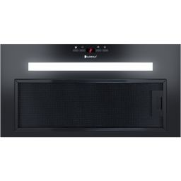 Globalo Design Agendero okap kuchenny 55 cm podszafkowy czarny AGENDERO_60_2_BLACK